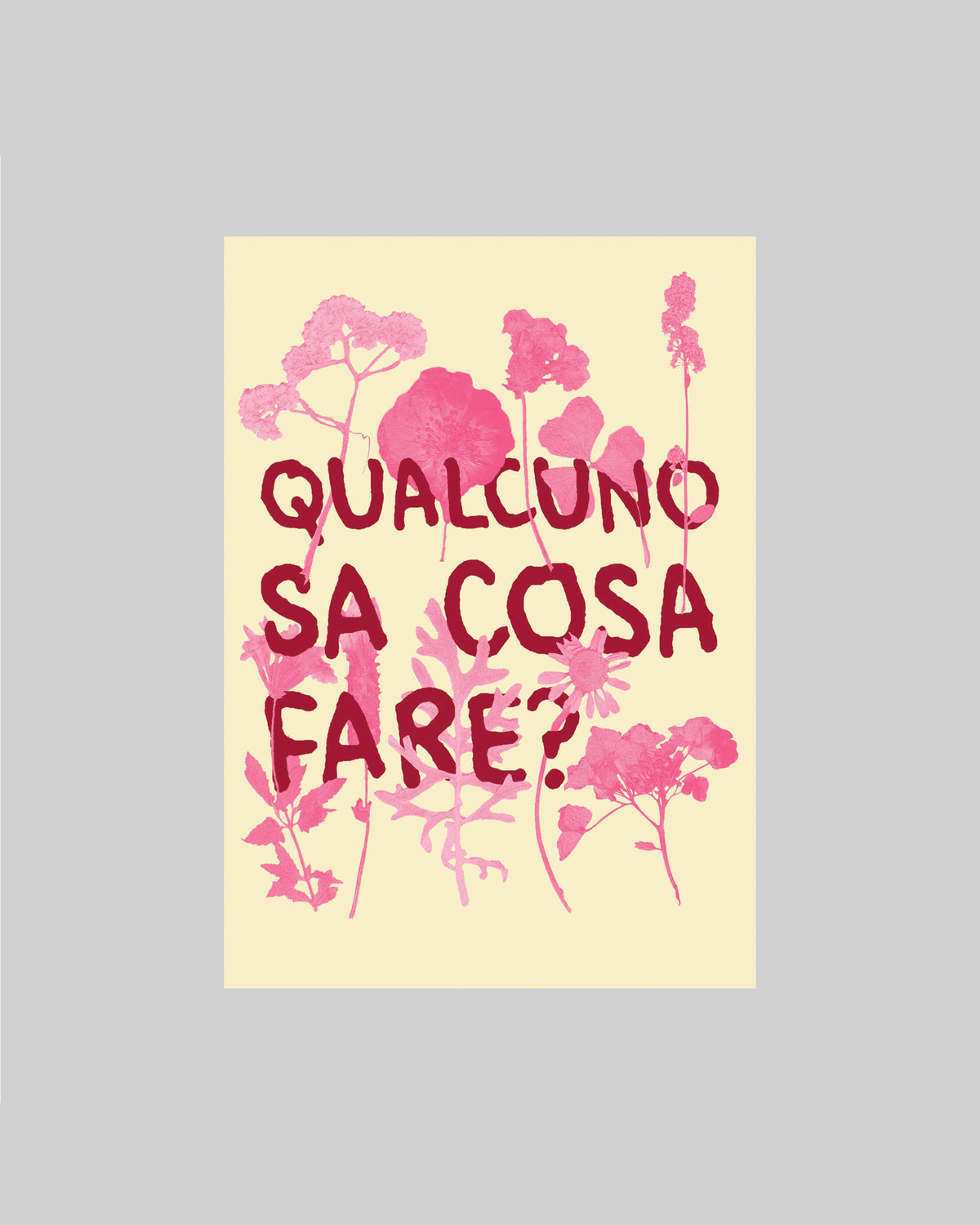 Qualcuno sa cosa fare?